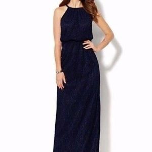 New York & Company Lace Maxi Dress